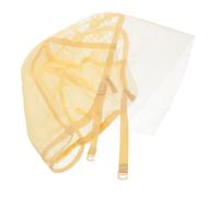 GANAZONO Lace T-shape Wig Cap Stretchy Stocking Nylon Mesh Wig Liner Elastic Invisible Cap for Women Hair Extensions and Making Accessories