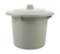 GANAZONO Leakproof Portable Urinal Pot with Lid, Plastic Bedpan for Adult Home and Hospital Use, Odour-Free Chamber Pot for Male and Female, Blue-Green Bedside Urine Bottle