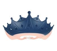 GANAZONO Lightweight Adjustable Shower Cap for with Crown Design Hair Washing Shield Protecting Eyes and Ears during Bath Time for and Boys and
