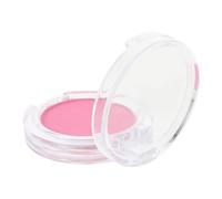 GANAZONO Matte Single Blush for Face Makeup, Portable Small Blusher in Natural Pink Shade, Lightweight Cheek Blusher Suitable for Daily Natural Look and Travel Use