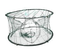 GANAZONO Multi-function Fishing Trap Net with Five Portable Crawfish Shrimp Bait Trap Folding Fish Cage for Crabs Lobster and Freshwater Catch