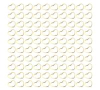 GANAZONO Nail Studs Nail Jewelry Decorations Golden Heart Shaped Metal 500pcs Festivals and Create Unique Designs and Charming Manicure Embellishments