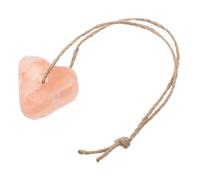 GANAZONO Natural Salt Lick Block Cows Deer Livestock Essential Mineral with Drilled Design for Fun Chewing Hydration Love Shaped