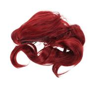 GANAZONO Natural Wavy Ponytail Extension Claw Clip Synthetic Hairpiece for Women Long Voluminous Hair Enhancer with Secure Grip Comfortable Red Hair Extension for Fit and Glamorous Style