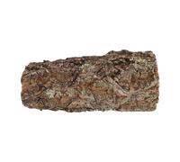 GANAZONO Natural Wood Reptile Hideout with Secure Resting Hideaway and Optimal Ventilation Design, Tube and Tree Trunk Shape for Turtle Tanks and Rain-forest Terrarium Decor
