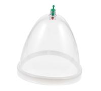 GANAZONO Negative Pressure Vacuum Cupping Device for Body Cupping Therapy Single Cup Manual Massage Tool for Blood Flow Activation and Meridian Clearing Practical and Use Body Massage Tool