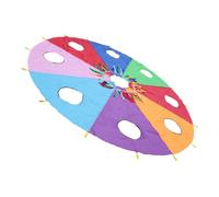 GANAZONO Octagonal Umbrella Plaything for Outdoor Mole Attack with Environmental Design for Interaction and Upper-body Strength Development