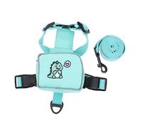 GANAZONO Outdoor Cat Leash Backpack with Adorable Design Harness for Cats and Dogs Tear and Wear Resistant for Travel and Adventures Dinosaur