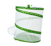 GANAZONO Outdoor Portable Dragonfly Cage Foldable Observation Habitat for Insects for Nature Exploration and Butterfly Breeding Green