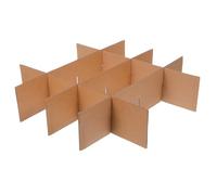 GANAZONO Packing Boxes Divider Paper Material for Moving Goods Glassware Protection Grid Structure 5 Pack 13.19X3.15X0.12 Inches