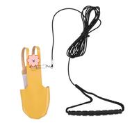 GANAZONO Parrot Flight Suit Portable Wear-resistant Bird Leash Parrot Harness Yellow Medium Decorative Bird Diaper Training Rope for Outdoors