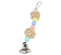 GANAZONO Parrot Teething Toy Bird Chew Toys for Indian Ringneck Parrots Foraging Plaything