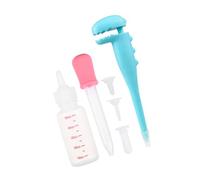 GANAZONO Pet Feeding Bottle with Replacement Nipples for Puppies Kittens Small Animals Portable Lightweight Nursing Kit for Newborn Pets Easy to Use with Comfortable Advanced Nipples