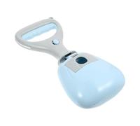 GANAZONO PET Poop Scooper PET Waste Clip ABS Blue One-hand Operation Quick Cleaning for Canines Indoor Use