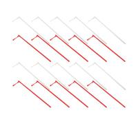 GANAZONO Plastic Pinwheel Pole Accessories 20 Pack Solid Windmill Rods 10.83 Inch DIY Sticks for Garden and Lawn Decoration