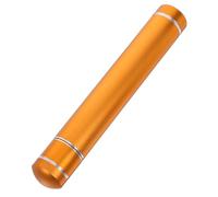 GANAZONO Portable Aluminum Alloy Single Cigar Tube with Airtight Seal Lightweight Travel Storage for Camping and Outdoor Use Elegant Gold Protective Case for Men