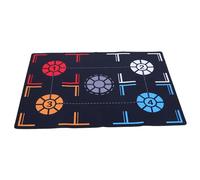GANAZONO Portable Basketball Footwork Training Mat Non-Slip Silent Dribble Pad for Indoor Skill Development and Noise Reduction Workout Mat for Adults