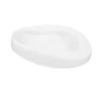 GANAZONO Portable Bed Pan for Elderly Spill Proof Urinal for Bedridden Patients White 1-Piece Design for Home Use Supplies for Men and Women