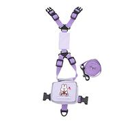 GANAZONO Portable Cat Leash with Vest Type Backpack Harness for Dogs and Kittens Easy One Hand Operation Durable Design for Outdoor Adventures Bunny