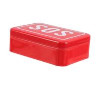 GANAZONO Portable Emergency Medicine Organizer Box Compact Storage Case for Outdoor Travel Multi Purpose Container for Medicine Crafts Stationery Durable Easy to Access