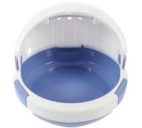 GANAZONO Portable Hamster Travel Cage Handheld Violet Small Pets Plastic Carrier Box Suitable for Hamsters and Dwarf Walking Cycling Outing