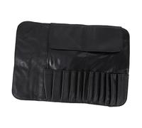 GANAZONO Portable Makeup Brush Holder Travel Cosmetic Bag Organizer for Home The Go Elegant Imitation Design for Professional Personal Use