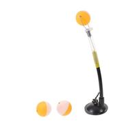 GANAZONO Portable Table Tennis Trainer with Suction Base for Indoor Practice, Ping Pong Rebound Ball Machine Made of Sturdy Pvc and Aluminum Alloy, for Beginners to Serve Techniques