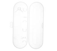 GANAZONO Portable Transparent Toothbrush Case Travel Holder for Electric Toothbrush Heads Lightweight and Compact Design for Camping Hiking and Business Trips