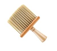 GANAZONO Practical Beard Brush Soft Neck Duster for Hair Cleaning and Styling Material Gentle Skin for Professional Barber and Home Use Easy to Wash and Comb Broken Hair