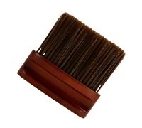 GANAZONO Practical Wooden Neck Cleaning Brush Broken Hair Sweeper Duster for Barbershop Sturdy Bristles Smooth Handle for Hair Cutting and Shaving Gentle Skin