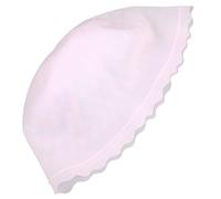 GANAZONO Professional Silicone Hair Highlighting Cap for Precise Hair Dyeing for Salon and Home Use Pink Semi-transparent Barber Supply