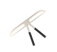 GANAZONO Professional Three Point Eyebrow Stencil Ruler Reusable Brow Caliper for Precise Symmetrical Eyebrow Shaping Makeup Tool for Beginners and Tattoo Stylists Portable Design