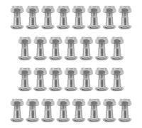 GANAZONO Pruner Replacement Screws and Springs Set, 30Pcs Heavy Duty Garden Hardware for Hand Pruners and Fruit Tree Maintenance