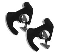 GANAZONO Quick Release Buckle Motorcycle Luggage Rack Clips Detachable Rotary Latches for Secure Rack Mounting Accessories for Cruiser and Touring Bikes