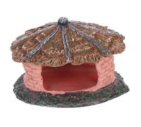 GANAZONO Resin Reptile Hiding Cave for Lizards Spiders and Cozy Amphibian Habitat Decor with Scorpion Platform and Turtle Shelter Practical Reptile Terrarium Hideout