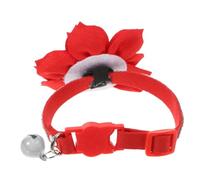 GANAZONO Rhinestone Inlaid Adjustable Dog Collar for Puppies Comfortable Skin Friendly Pet Neck Decor Stylish Festive Design for Daily Wear and Special Occasions