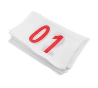 GANAZONO Running Number Bibs with Race Bibs and Safety Pins for Competitions and Training Events