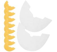 GANAZONO Self-Adhesive Rubber Heel Repair Kit 5 Pairs Wear-Resistant Sole Pads for Shoe Heel Replacement Suitable for Sports, Hiking and Everyday Footwear