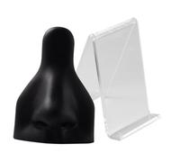 GANAZONO Silicone Fake Nose Piercing Practice Kit Realistic Flexible Simulation Model with Simple Design and Assorted Colour for Piercing Shops