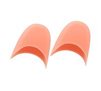 GANAZONO Silicone Pads for Pointe Shoes 1 Pair Comfortable Gel for Ballet Dance Soft Cushioning Anti-Friction for Women