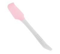 GANAZONO Silicone Wax Spatulas for Hair Removal, Non-stick Small Waxing Sticks, Reusable Wax Applicator for Body and Eyebrow Waxing at Home and Salon, Cherry Blossom Pink