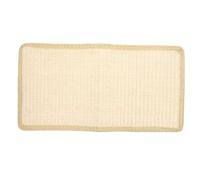 GANAZONO Sisal Cat Scratcher Mat Sofa Protector Double-sided Sisal Scratching Pad for Indoor Cats and Kittens 20x40cm Furniture Scratch Guard