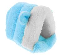 GANAZONO Sleeping Nest for Small Animals Warm Hamster Hideout Cute Ear Cloth Bed for Guinea Pigs Chinchillas and Sugar Gliders Easy to Clean