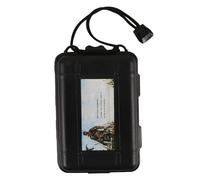 GANAZONO Small Arrows Holder Black Pp Compact Multi-slot Storage Box