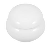 GANAZONO Small Ceramic Pet Urn for Ashes Compact Memorial Cremation Urn for Dogs and Cats Sleek White Keepsake Container for Precious Pet Remains Safe Storage for Hair and Ashes Portable