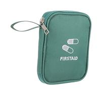 GANAZONO Small Portable Medical Bag Compact Emergency Medicine Storage Pouch for Travel Outdoor Activities Durable Oxford Convenient Zipper for Home The Go Use
