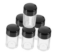 GANAZONO Small Powder Box Travel Powder Container 6Pcs 3G Portable Lightweight Plastic for Makeup Storage and-The-Go Use at Work Or Outdoors