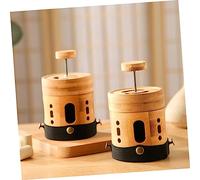 GANAZONO Smokeless Moxa Tube Burner Box for Body Moxibustion Portable Massage Moxa Stick Holder with Vent Suitable for Abdomen Waist Heat Therapy for Cold Dispelling and Stress Relief