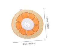 GANAZONO Soft Cat Surgery Collar Orange S Lightweight Elizabethan Cone for Pets Anti-scratch Bite Protection Comfortable Design for Post-surgery Healing and Licking Prevention