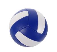 GANAZONO Soft PU Volleyball for Sports Training Indoor Outdoor Use Elastic Sturdy Ball for Beach Gym Pool Practice Easy Control for Beginners Youth Adults